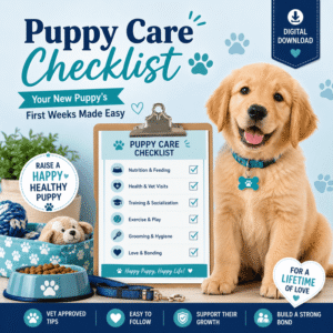 Puppy Care Checklist